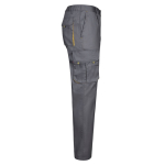 Pantalon de travail en sergé avec plusieurs poches 200 g/m² Velilla couleur jaune quatrième vue