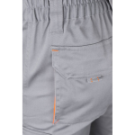 Pantalon de travail en sergé avec plusieurs poches 200 g/m² Velilla couleur orange Septième vue
