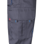 Pantalon de travail en sergé avec plusieurs poches 200 g/m² Velilla couleur bleu ciel cinquième vue