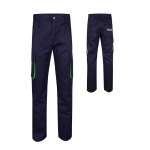 Pantalon de travail en sergé avec plusieurs poches 200 g/m² Velilla avec zone d'impression