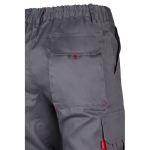 Pantalon de travail multipoches en coton et polyester 200 g/m² Velilla couleur rouge sixième vue
