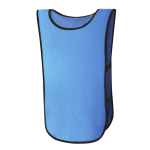 Chasuble de sport multicolore avec élastiques pour enfants couleur bleu première vue