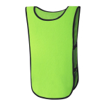 Chasuble de sport multicolore avec élastiques pour enfants couleur vert clair première vue