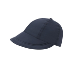 Casquette en polyester à 6 panneaux avec large visière quatrième vue
