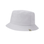 Bob classique en RPET avec protection solaire UPF50+ couleur blanc première vue