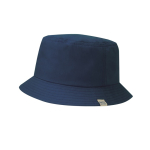 Bob classique en RPET avec protection solaire UPF50+ couleur bleu marine première vue