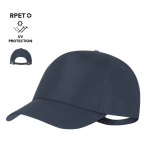 Casquette ajustable en polyester RPET avec boucle métallique UV50
