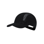 Casquette de sport en microfibre avec panneaux respirants couleur noir première vue