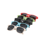 Lunettes de soleil pour enfants en fibre de blé avec verres noirs quatrième vue