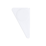 Mètre ruban rétractable adaptable à différentes surfaces 2M couleur blanc première vue