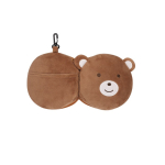 Kit repose-tête et masque de sommeil pour enfant dans un étui ours cinquième vue