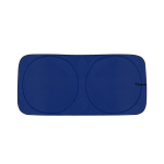 Grand pare-soleil pliable en polyester, plusieurs coloris 150 x 70 cm couleur bleu première vue