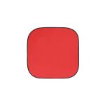 Petit pare-soleil pliable en polyester de plusieurs coloris 70 x 70 cm couleur rouge première vue