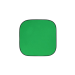 Petit pare-soleil pliable en polyester de plusieurs coloris 70 x 70 cm couleur vert première vue
