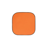 Petit pare-soleil pliable en polyester de plusieurs coloris 70 x 70 cm couleur orange première vue