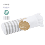 Serviette SEAQUAL en coton et polyester recyclé 300 g/m² 100 x 170 cm