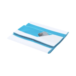 Serviette de plage avec housse et poche imperméable en coin 200 g/m²  troisième vue