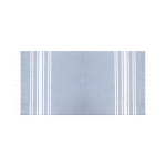 Paréo fin en coton et polyester à rayures avec franges 150 g/m² cinquième vue
