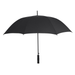 Parapluie anti-vent en polyester RPET à ouverture automatique Ø120 couleur noir première vue