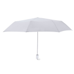 Parapluie pliable avec protection solaire UPF50+ et housse Ø96 couleur gris première vue
