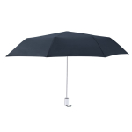 Parapluie pliable avec protection solaire UPF50+ et housse Ø96 couleur bleu marine première vue