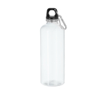 Bouteille en RPET translucide avec mousqueton sur le couvercle 630 ml couleur transparent première vue