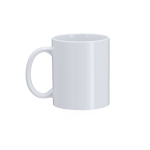 Tasse blanche en céramique de qualité AAA pour sublimation 350 ml couleur blanc première vue