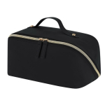 Trousse de toilette en PU avec grand compartiment et anse de transport deuxième vue