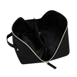Trousse de toilette en PU avec grand compartiment et anse de transport  troisième vue