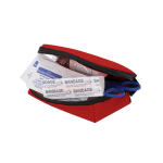 Kit de premiers secours avec 20 accessoires dans une trousse zippée deuxième vue