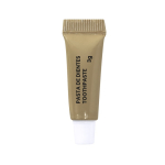 Brosse à dents en bambou et dentifrice dans une boîte en carton quatrième vue
