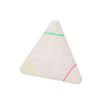 Marqueur triangulaire en fibre de blé avec 3 couleurs différentes deuxième vue