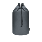 Sac polochon en plastique recyclé d'une capacité de 20 l Minimal RPET couleur gris première vue
