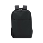 Sac à dos pour ordinateur portable en PU avec sangle pour trolley 15’’ couleur noir première vue