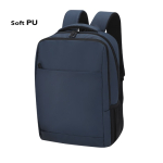 Sac à dos pour ordinateur portable en PU avec sangle pour trolley 15’’