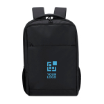 Sac à dos pour ordinateur portable en PU avec sangle pour trolley 15’’ vue principale