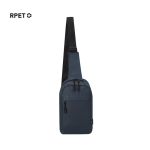Sac bandoulière en RPET avec sangle de transport ajustable