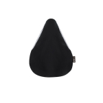 Housse de selle avec base réfléchissante pour tout type de vélos couleur noir première vue