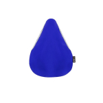 Housse de selle avec base réfléchissante pour tout type de vélos couleur bleu première vue