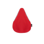 Housse de selle avec base réfléchissante pour tout type de vélos couleur rouge première vue