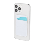 Porte-cartes adhésif pour smartphone en matériau élastique septième vue