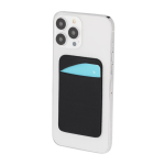 Porte-cartes adhésif pour smartphone en matériau élastique huitième vue