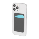 Porte-cartes adhésif pour smartphone en matériau élastique neuvième vue