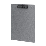 Porte-bloc en polyester RPET avec pince et porte-stylo A4 deuxième vue