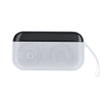 Enceinte avec poignée de transport et lumières LED sur face avant 5W couleur blanc première vue