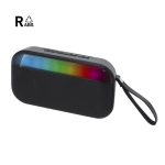 Enceinte avec poignée de transport et lumières LED sur face avant 5 W