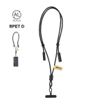 Lanyard avec fonction de charge, transfert de données, support mobile