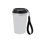 Verre avec finition givrée et couvercle hermétique avec doseur 400 ml couleur transparent première vue