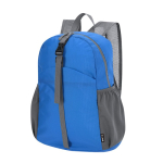Sac à dos en polyester RPET pliable en format compact deuxième vue