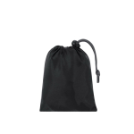 Sac à dos pliable en polyester RPET avec cordons élastiques à l'avant cinquième vue